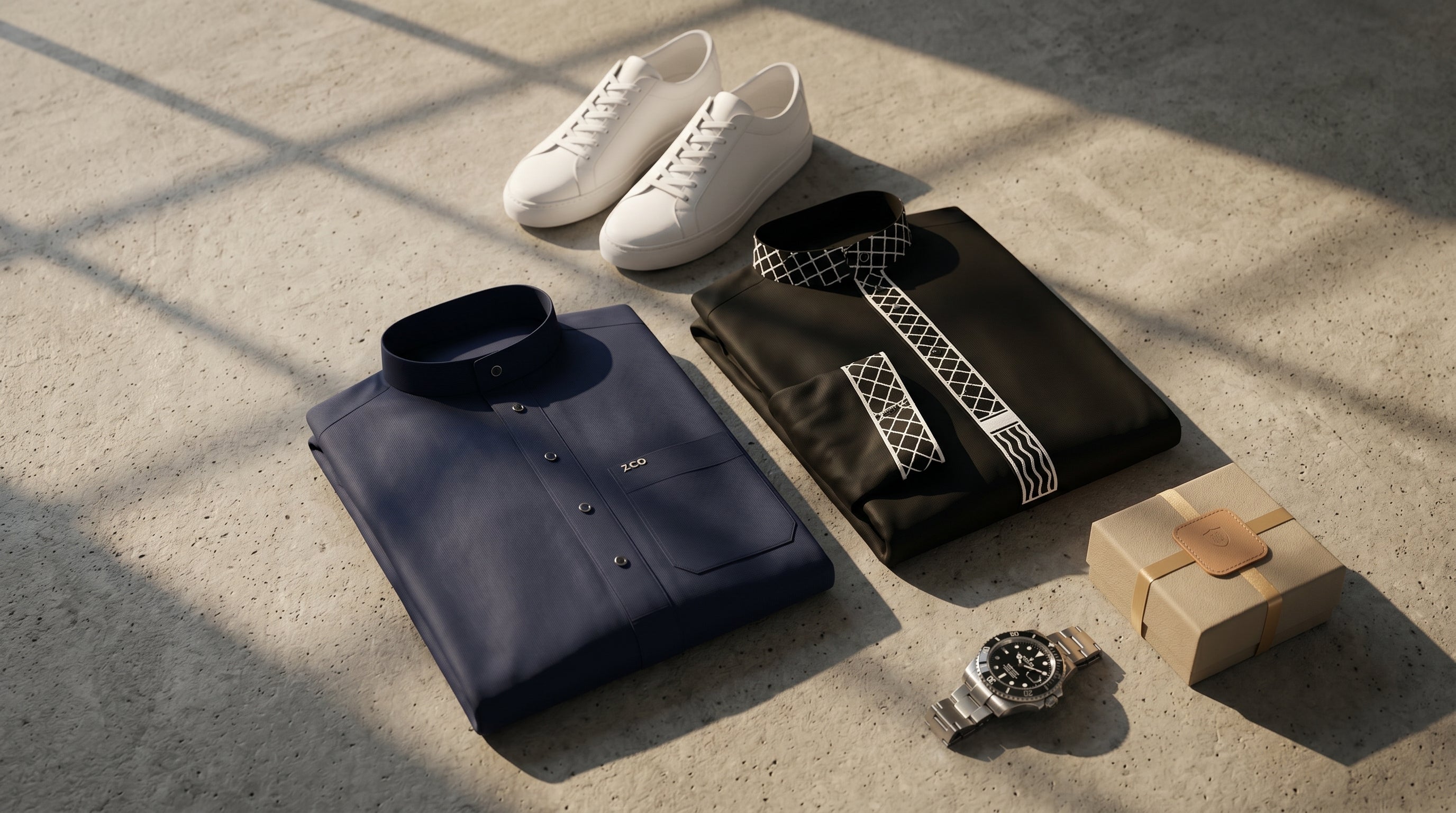 A beautifully curated Eid gift guide by The Topiwala, featuring premium men's thobes, formal jubbas, and Islamic menswear styled elegantly. Perfect modest fashion gifts for Muslim men under $50.