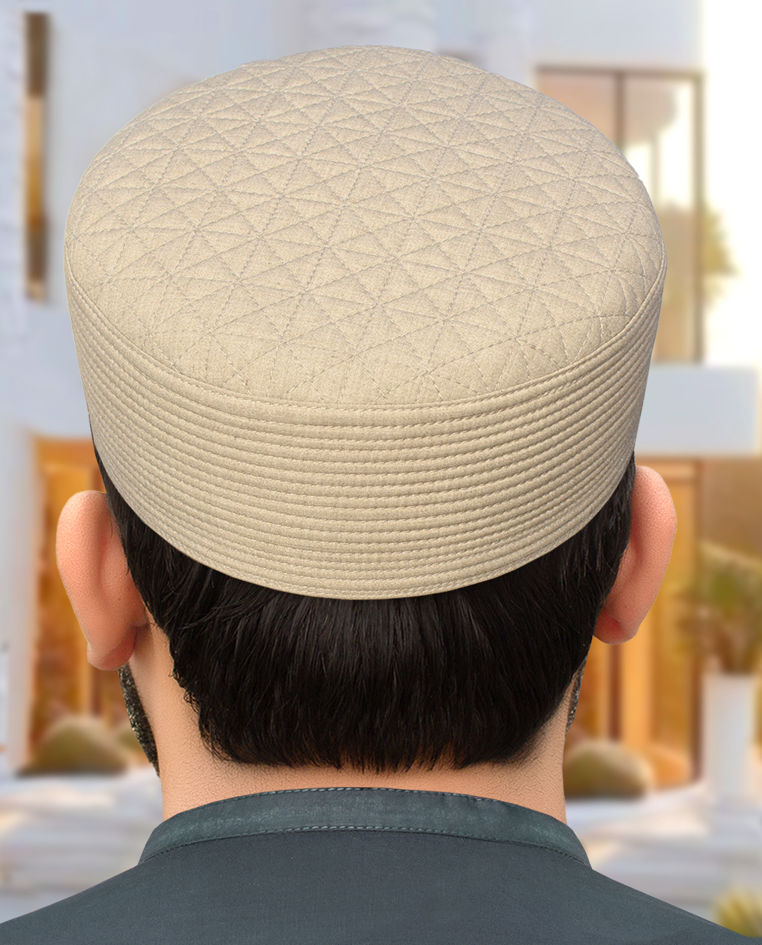 Rocky Ridge Best Structured Topi with the traditional diamond quilt pattern.