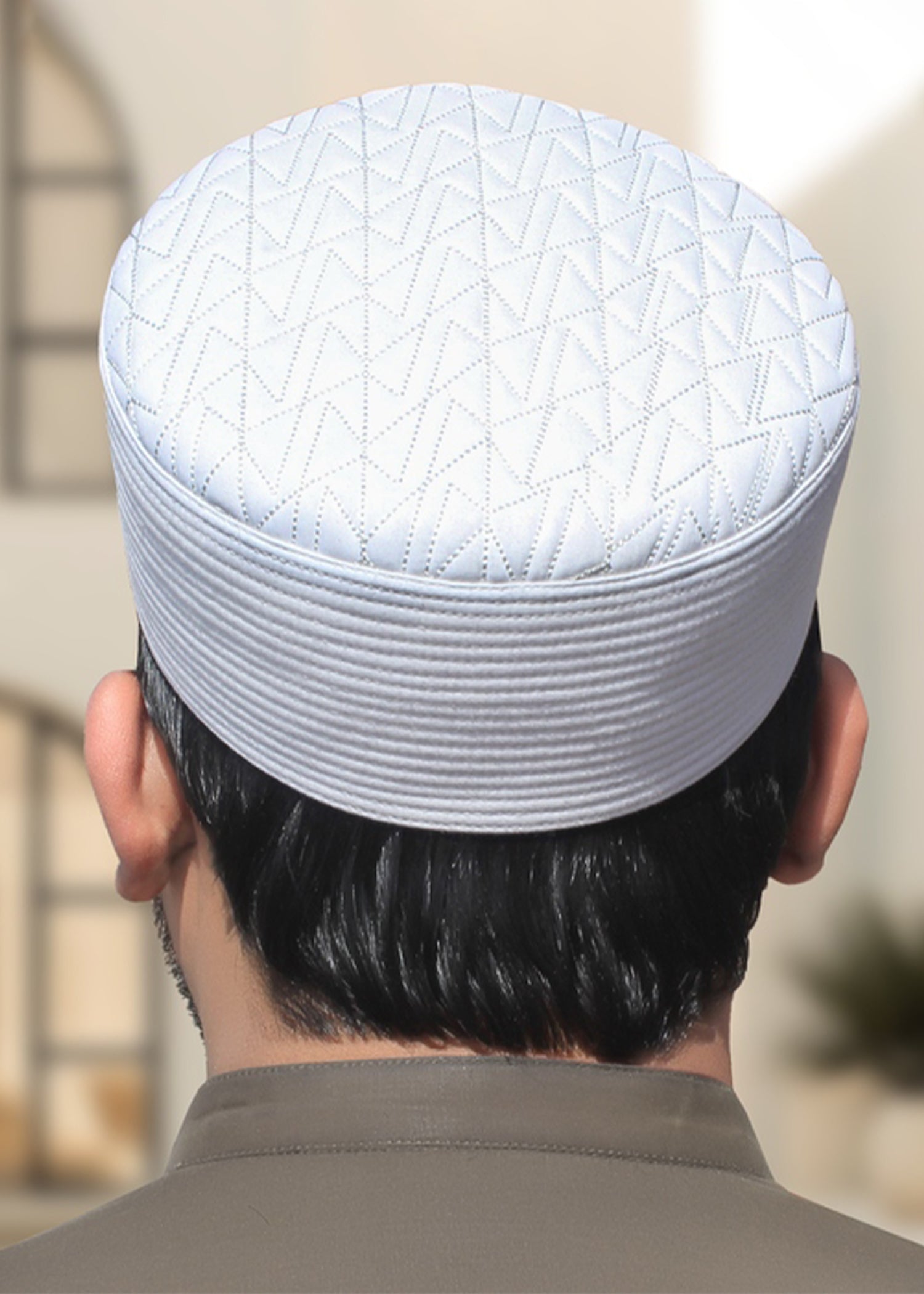 Flat lay image of the Badar Kufi showing the variety of colors available