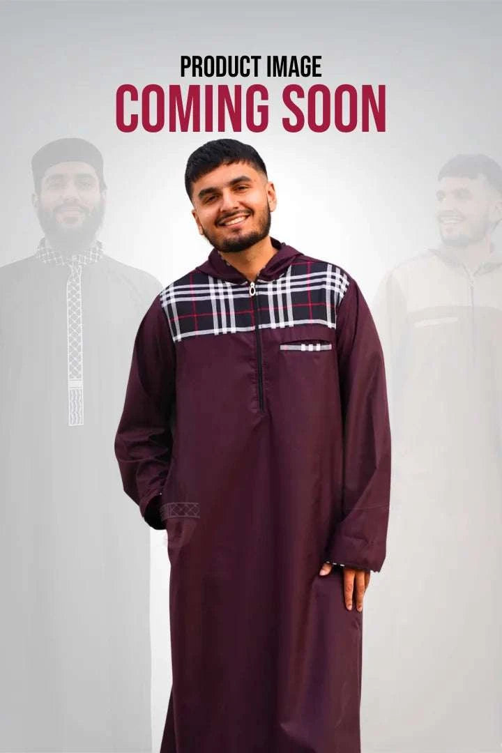 Plain thobe front view