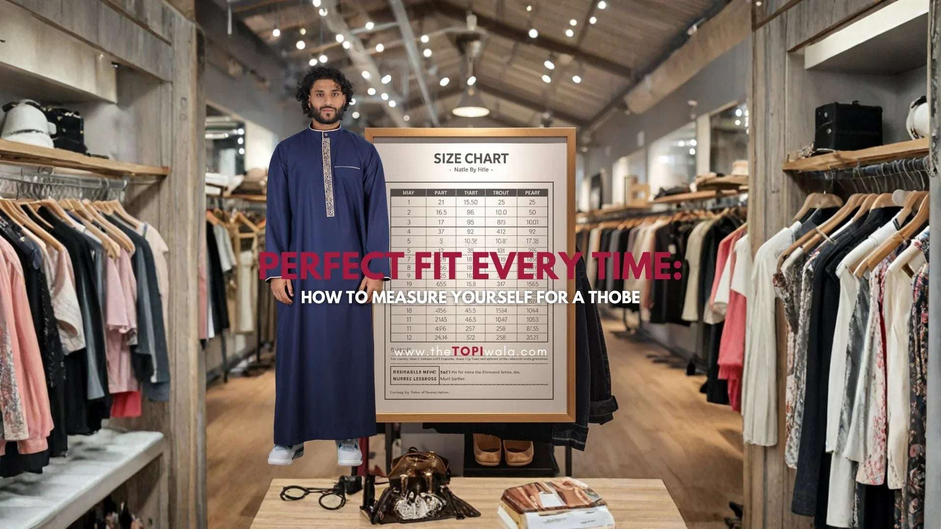 Perfect Fit Every Time: How to Measure Yourself for a Thobe