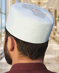 Men's Naqsh Pattern Kufi – Hand-Crafted Prayer Cap