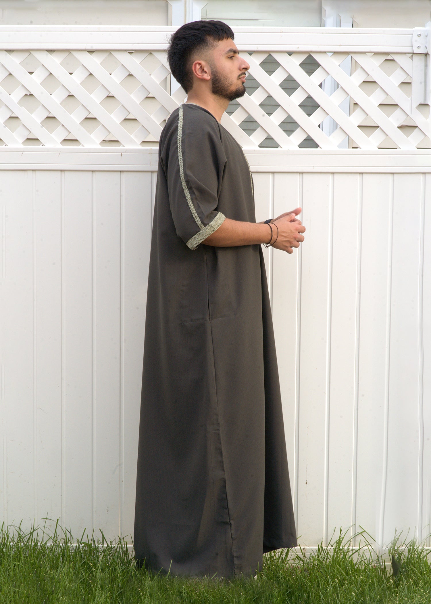 Mountain Olive Moroccan Thobe